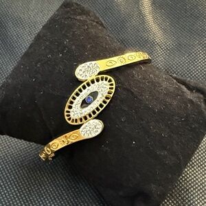 Elegant Gold and Silver Bracelet
